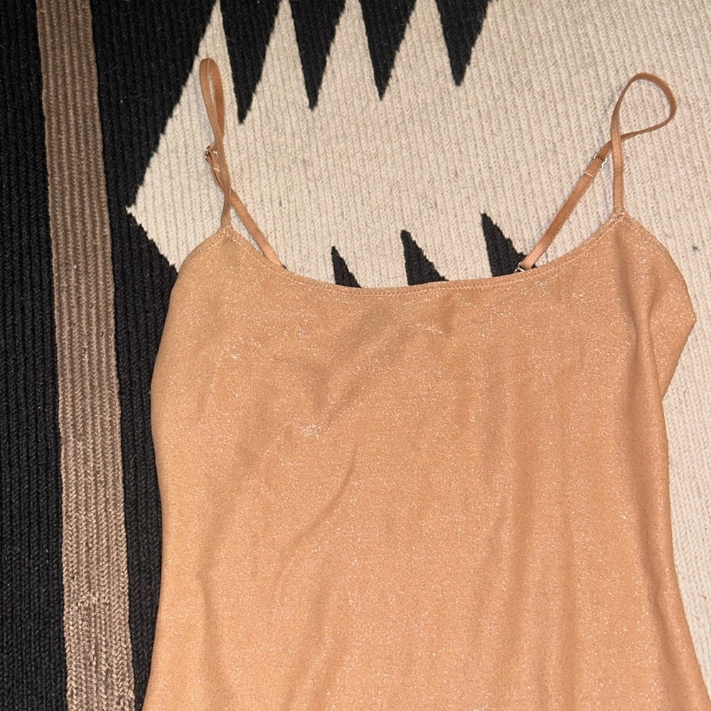SKIMS shimmer bodysuit size small